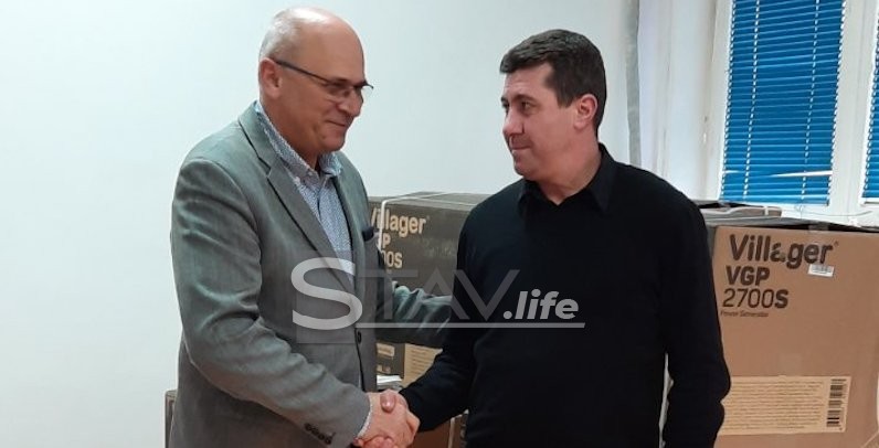 AGREGATI ZA VLASOTINCE – DONACIJA PRIVREDNE KOMORE