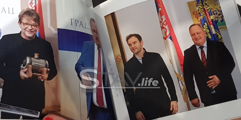 KATALOG USPOMENA, POKLON ZA GRADONAČELNIKA