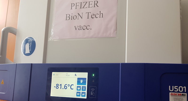 ZZJZ DOBIO ZAMRZIVAČ ZA ČUVANJE FAJZER VAKCINE