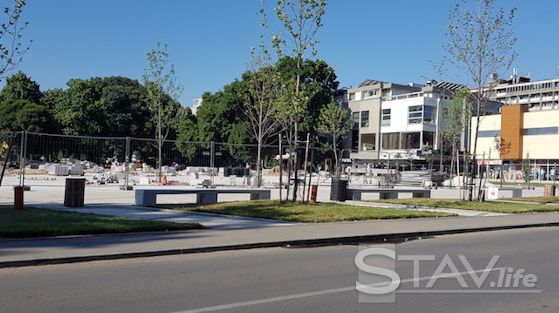 Nazire li se kraj radovima na  trgu u Leskovcu?