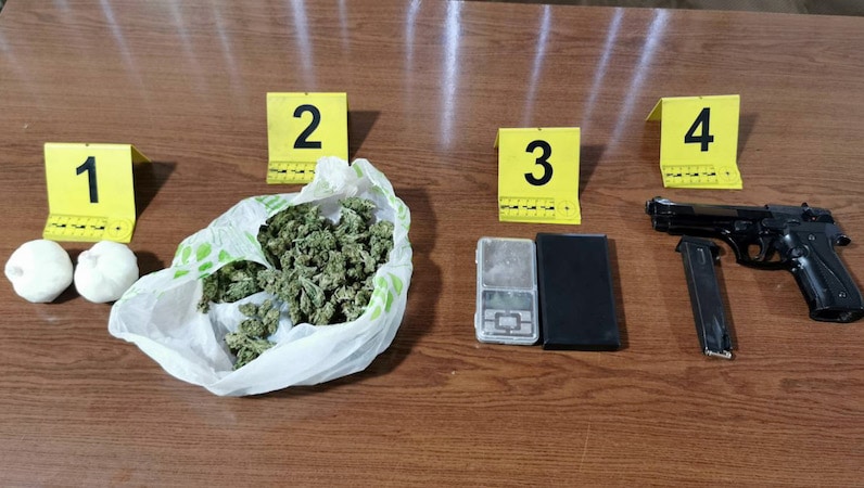 UHAPŠEN LESKOVČANIN SA AMFETAMINOM, MARIHUANOM I PIŠTOLJEM