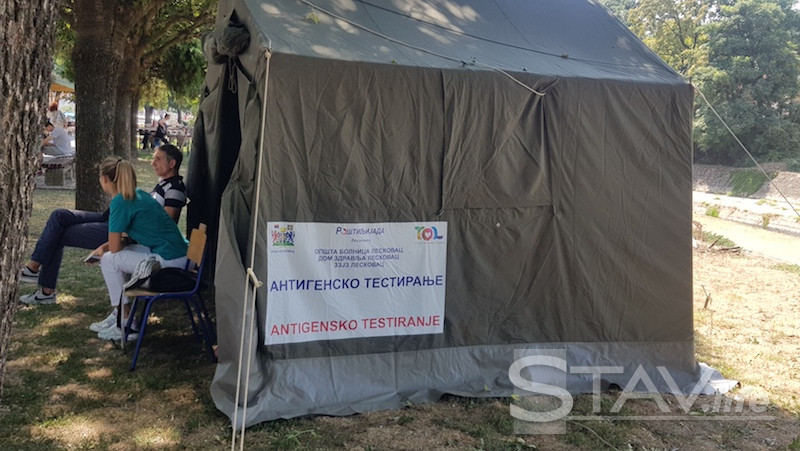 Do sada testirano 1.300 posetilaca Roštiljijade, 13 sa pozitivnim testom