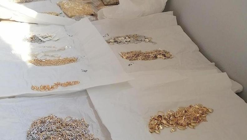 Zaplenjeno rekordnih 11,6 kilograma zlata milionske vrednosti
