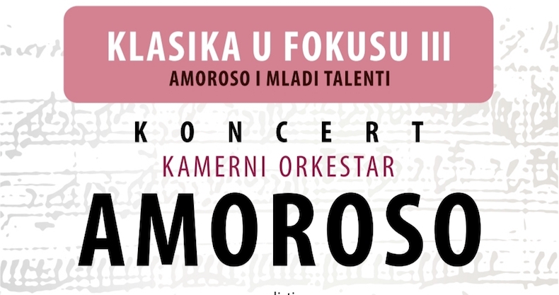 Kamerni orkestar „Amoroso“ večeras pred leskovačkom publikom