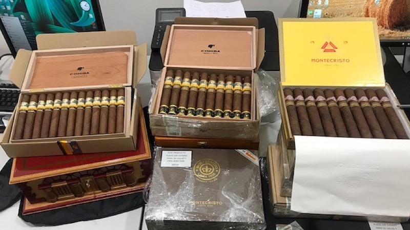 Zaplenjene 45 hiljada dolara vredne kubanske cigare