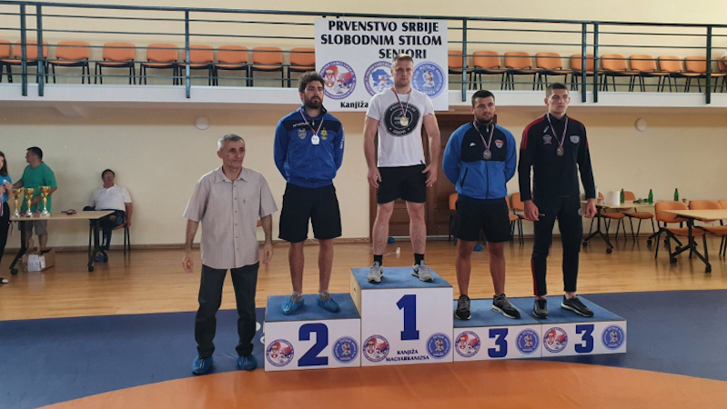 Leskovčanin prvak Srbije u rvanju