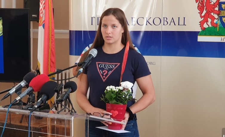 Nina Stanisavljević najbolja plivačica trenutno u Srbiji