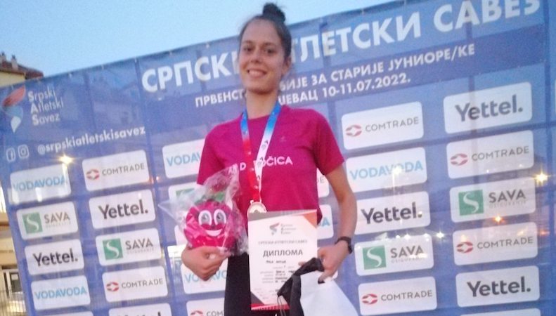 Leskovčanka Tatja Antić prvakinja Srbije za juniorke na otvorenom u atletici