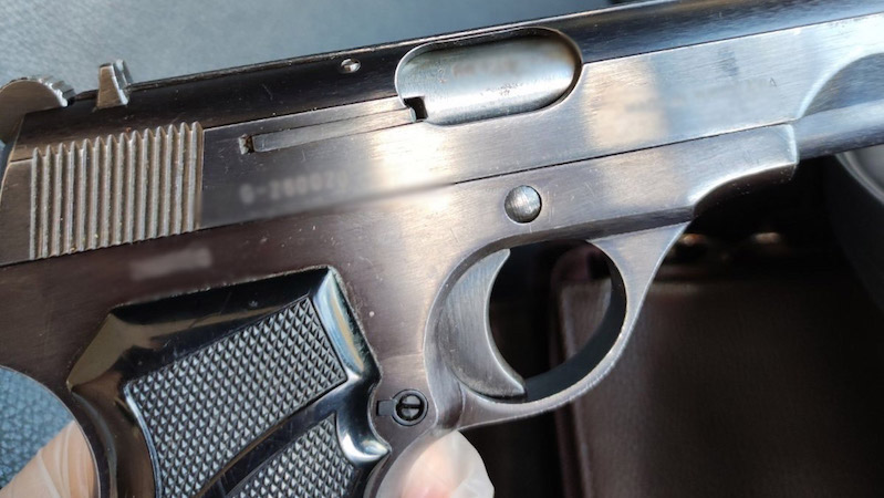 Pokušao da uđe u Srbiju sa pištoljem i metkovima