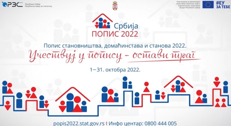 Danas počeo popis, u Leskovcu 226 popisivača