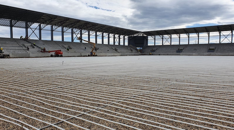 Stadion u Leskovcu imaće i grejanje za travu
