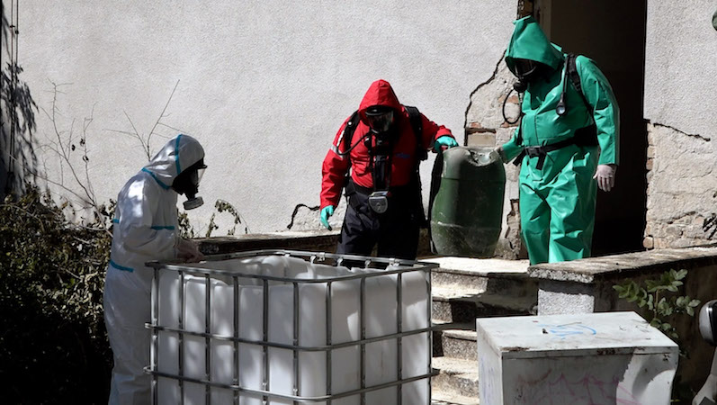 MUP uništava 32 tone supstance za proizvodnju sintetičke droge