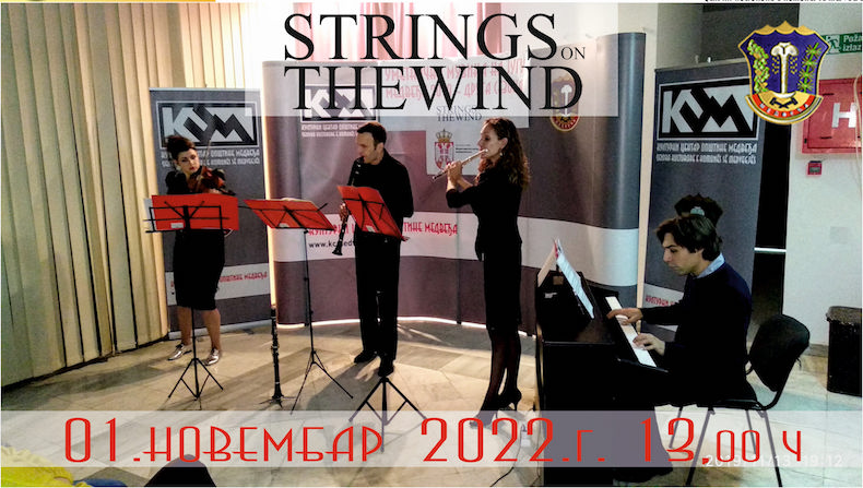 Koncert kvarteta „Strings on the wind“