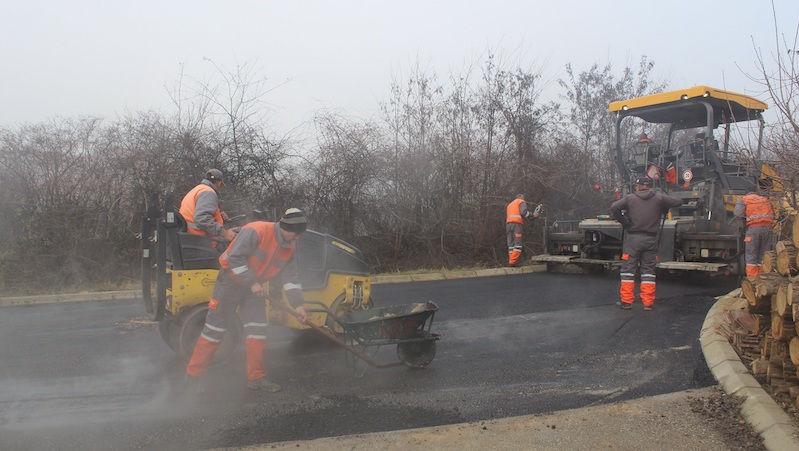 Počelo asfaltiranje ulice „Josifa Pančića“