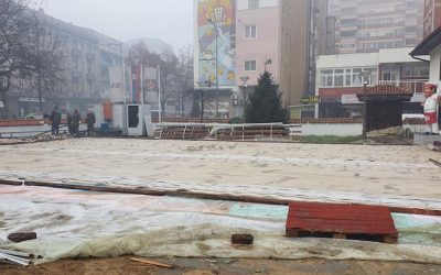Postavlja se klizalište u Leskovcu, klizanje pre Nove godine