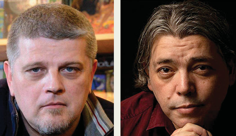 Tribina „U krupnom planu“ – Pisci Vladimir Kecmnović i Dejan Stojiljković