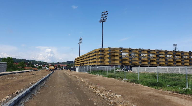 Nova ulica kod stadiona trebalo bi da bude završena pre roka