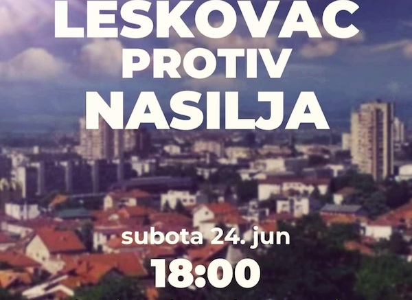 Zdravković – Sutrašnji protesti u Leskovcu su građanski, a ne politički