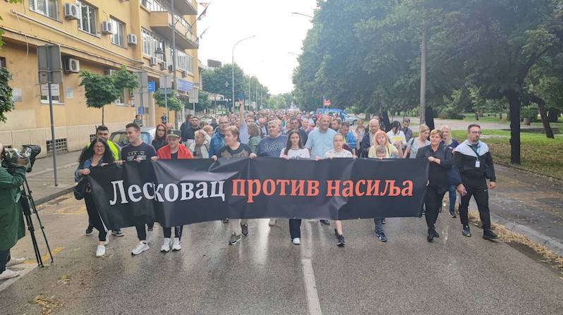 Protestna šetnja  i ove subote u Leskovcu