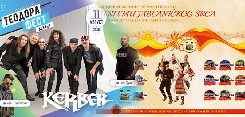 Dva festivala u Lebanu od 11. do 13. avgusta