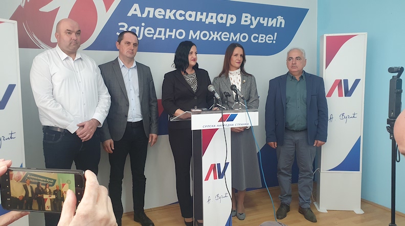 Pešić – SNS trenutno ne radi nikakvu anketu, agencija koja anketira Leskovčane je očigledno naručena od opozicije