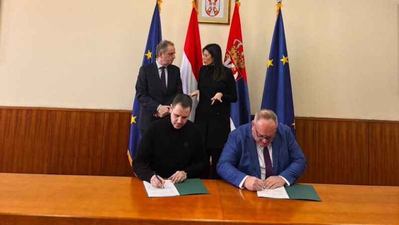 Potpisan ugovor o izgradnji kanalizacione mreže u 16 naseljenih mesta u Leskovcu