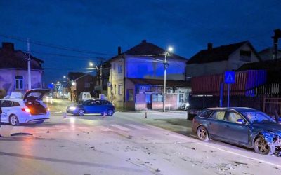 Jedna sobraćajna nezgoda u kojoj je povređeno jeno lice na leskovačkim putevima