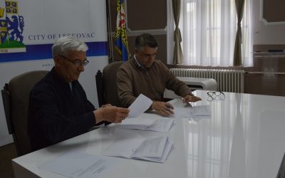 Potpisan ugovor između Grada Leskovca i organizacije Kros RTS