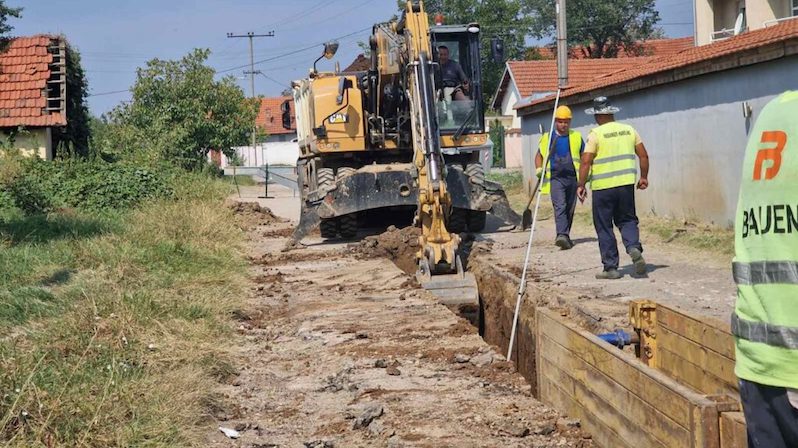 U Donjoj Jajni završeno 5,6 kilometara fekalne kanalizacione mreže