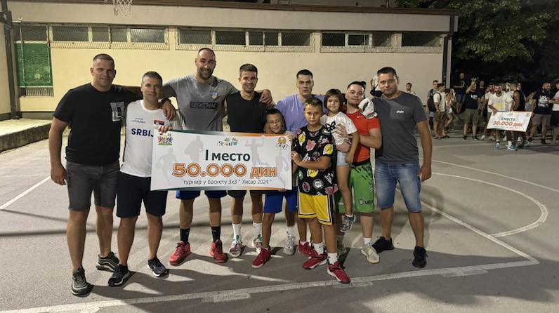 Leskovačka ekipa „Prolaz kafe“ pobednik basket turnira 3×3 Hisar