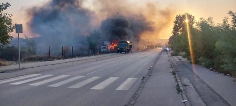 Još jedan požar u Leskovcu