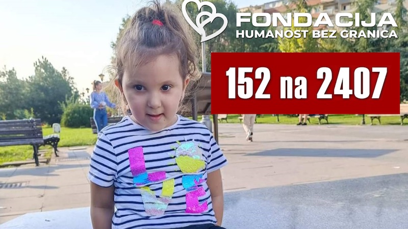 Loreni neophodna pomoć radi daljeg lečenja – Pomozimo Loreni slanjem 152 na 2407