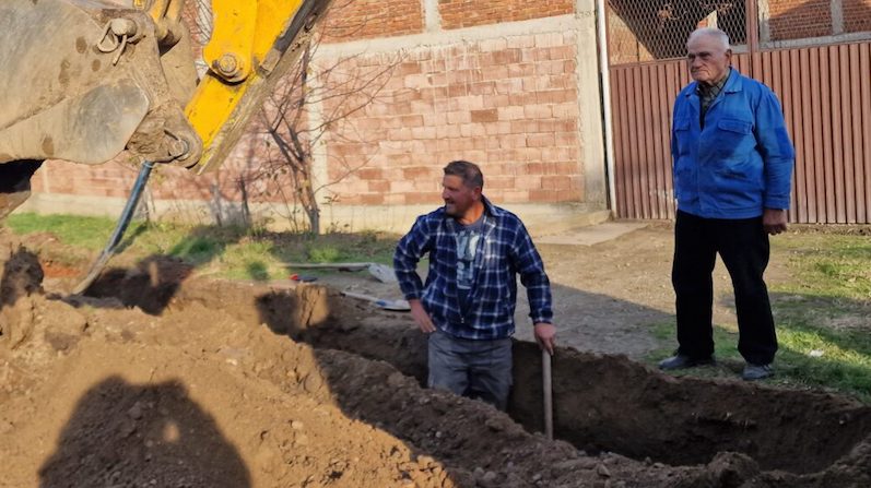 U toku su radovi na izgradnji vodovodne mreže u Gornjoj Jajini