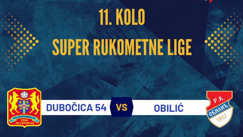 Rukometaši „Dubočice 54“ dočekuju ekipu „Obilića“ u subotu