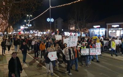Protesti za večeras zakazani i u Leskovcu