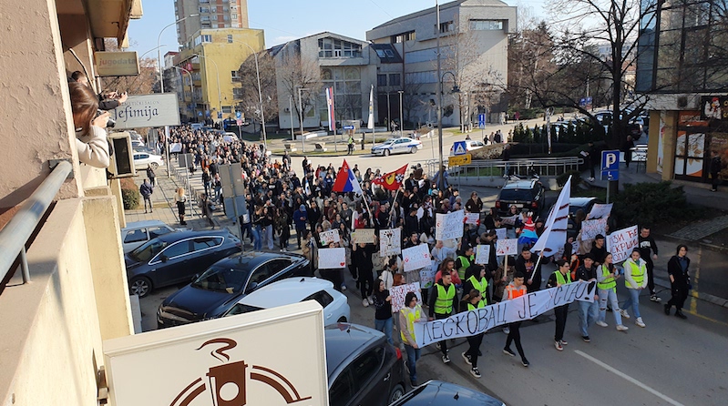 I danas protestna šetnja u Leskovcu na poziv srednjoškolaca