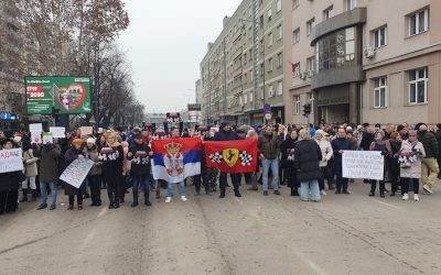 „Tehnološki u blokadi“ najavljuje protestno okupljanje večeras u Leskovcu
