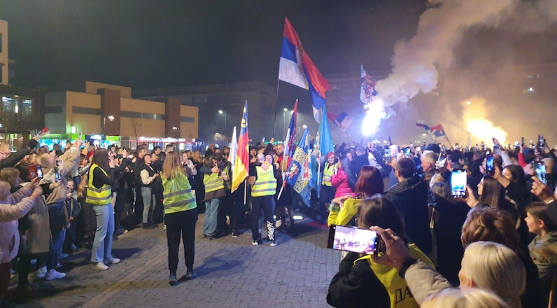 Studenti sa juga u Leskovcu: „Kada jug ustane više ništa nije isto, a jug je ustao“ (video)