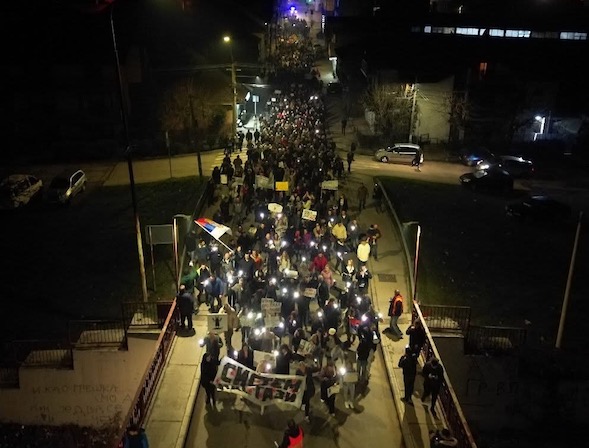 Vlasotinčani sa protesta pozvali sve u Niš 1.marta