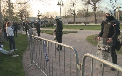 Troje studenata uhapšeno u Nišu