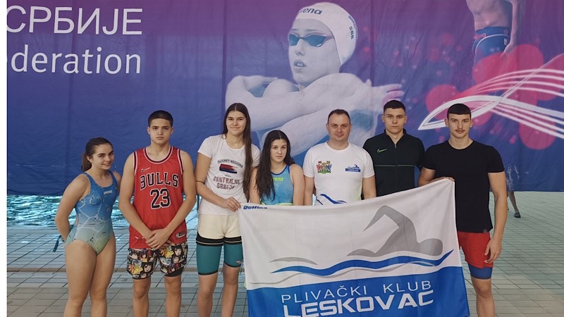 Dve srebrne medalje i dve norme za susret reprezentacija za PF Leskovac na otvorenom Prvenstvu Srbije