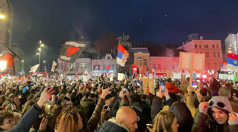 Studenti pročitali Studenti edikt, u osam odredbi proglasili vrednosti za koje se bore