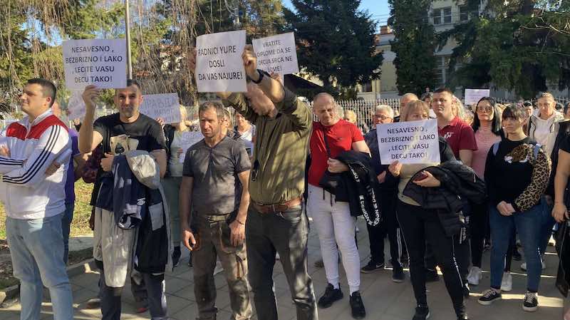 Ranici „Jure“ počeli protest u tišini, a onda preovladale emocije (video)