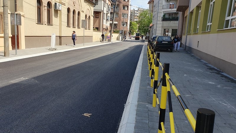 Rekonstruisana ulica Učitelja Josifa u Leskovcu