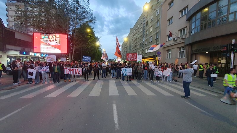 Kiša nije sprečila „pumpanje“ u Leskovcu