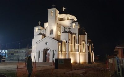 Iz budžeta grada isplaćeno još sedam miliona za uređenje hrama Svetog Simeona Mirotočivog