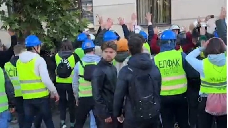 Blokadu suda u Nišu prekinula žandarmerija