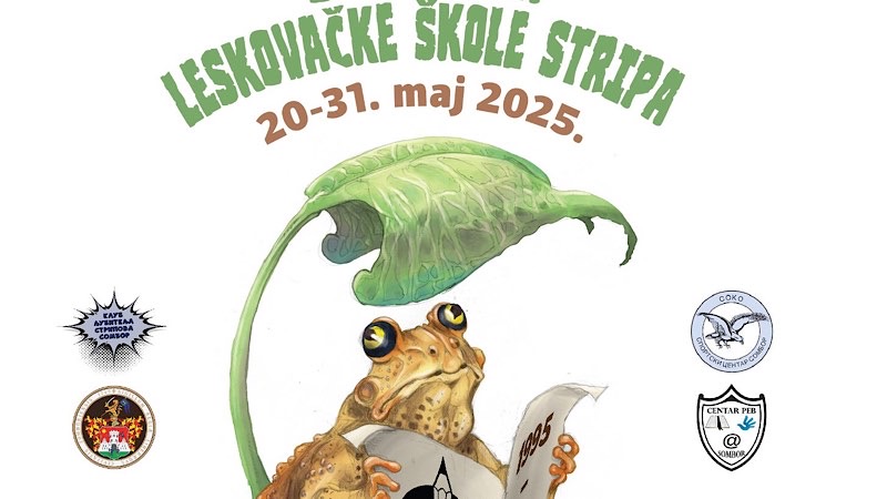 Izložba Leskovačke škole stripa otvoriće jubilarni Somborski internacionalni festival stripa i fantastike
