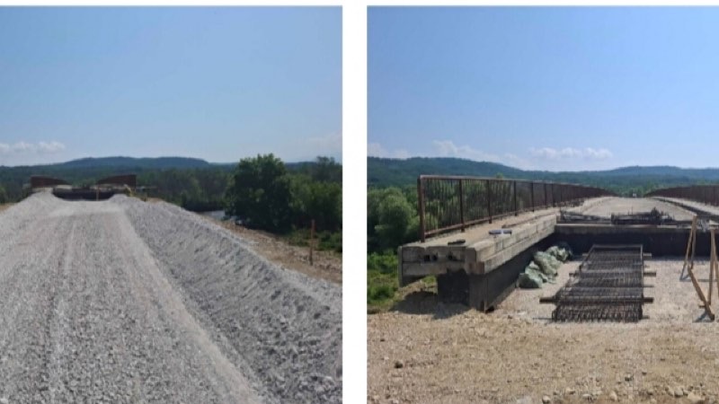 Intenzivno se radi na izgradnji prilaznih puteva do mosta u Donjem Krajincu