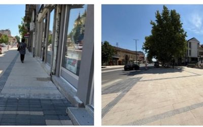 Završeno više od polovine radova na troterima u centru Leskovca